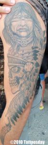 american tattoos on arm